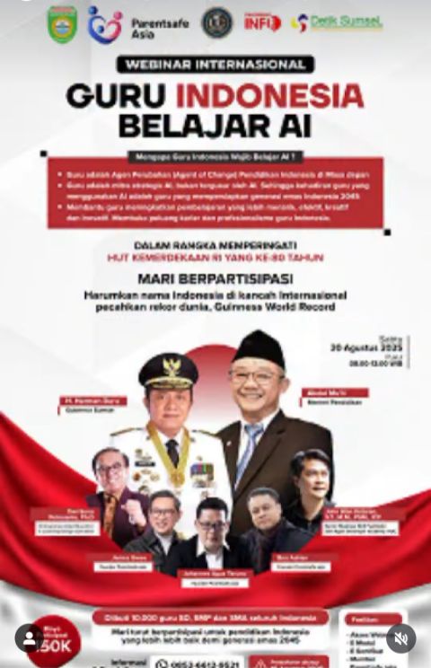 Simulasi Guru Indonesia Belajar AI-Setiawan Steve|Ref.id