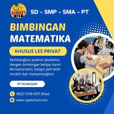 Les Matematika Private bersama Steven-Setiawan Steve|Ref.id